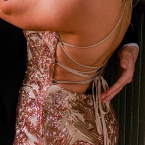 Designer Prom Dress - Picture 3 of 4